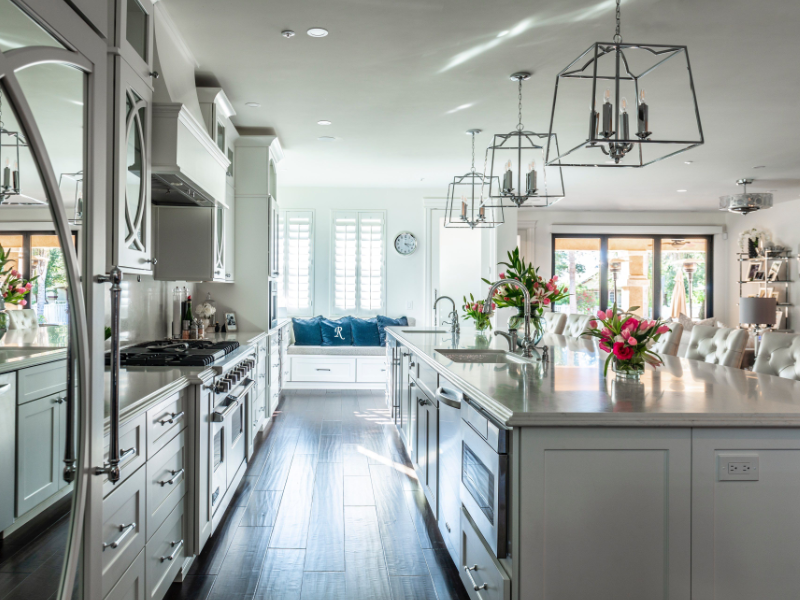 Stock imagery of aspirational spaces — avoid